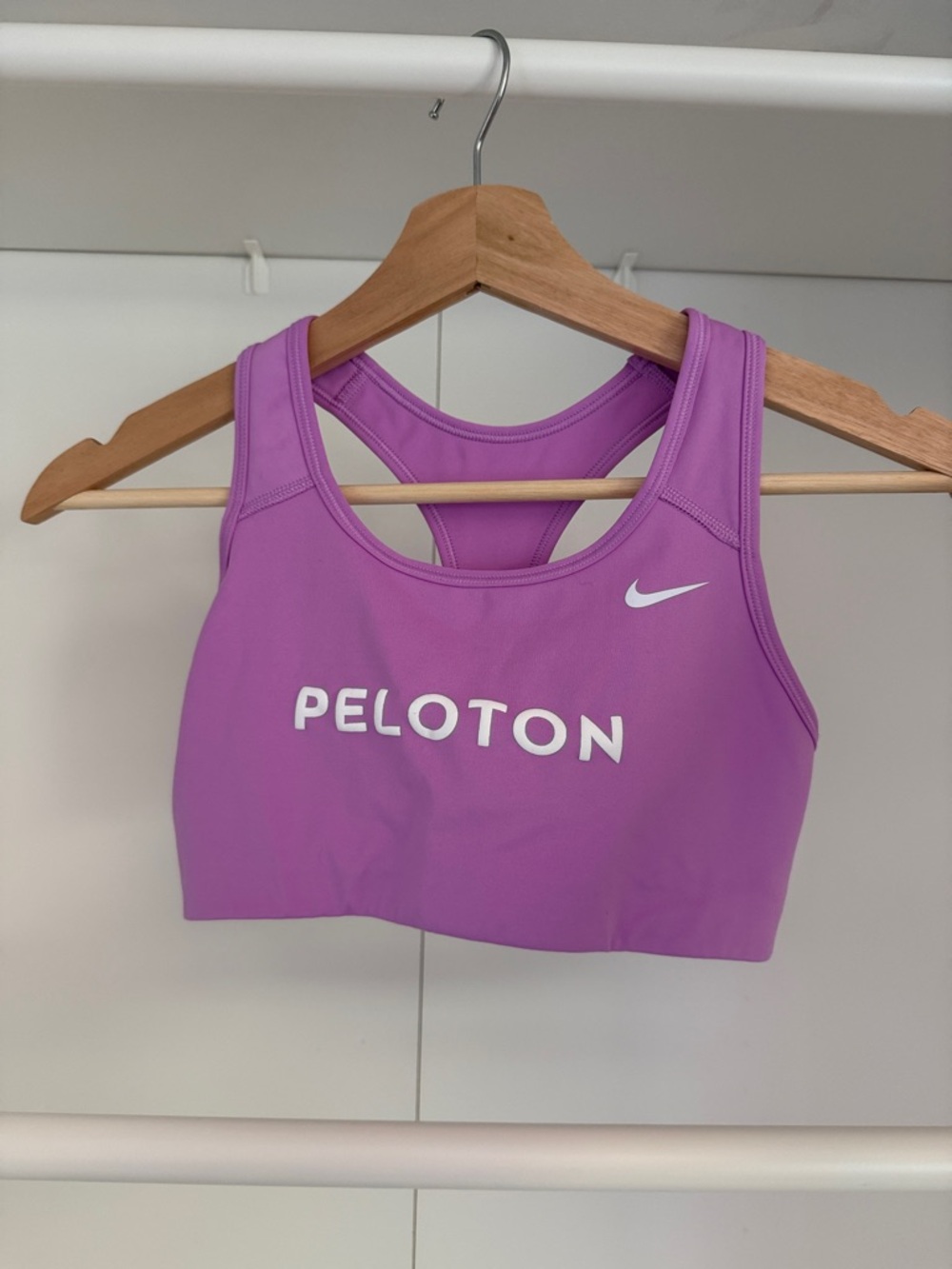 Nike Purple Peloton Racerback Sports Bra